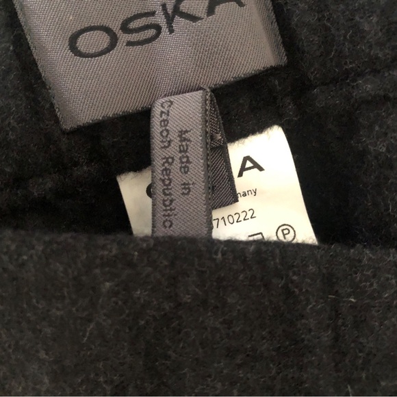 Oska New York, In Excellent Condition size 4 Grey Pull Up Pant/Trousers - Picture 4 of 7